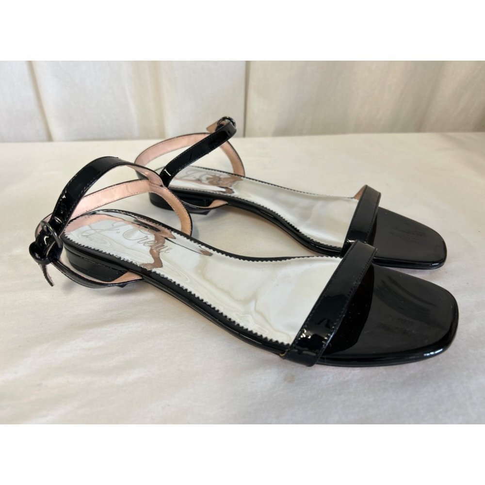 Hazel ankle-strap sandals in patent leather BP322, Size 10
